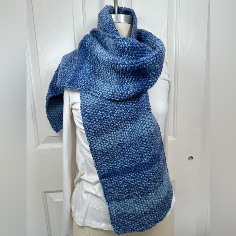Handmade Wool Scarf - Picture 2 of 5